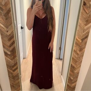 ✖️SOLD✖️ Show Me Your Mumu Jolie Dress in Merlot